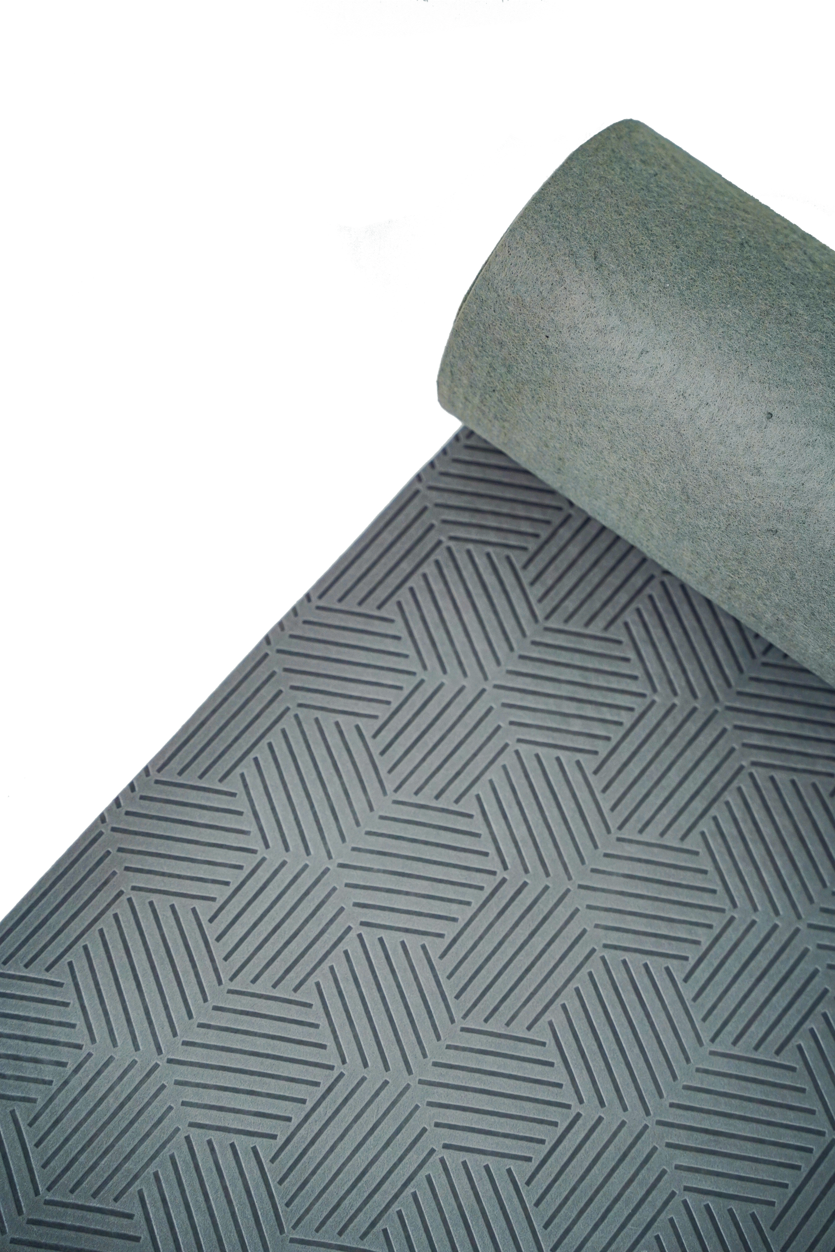 Gator Guard Gold floor protection roll close-up — textured, anti-slip surface visible