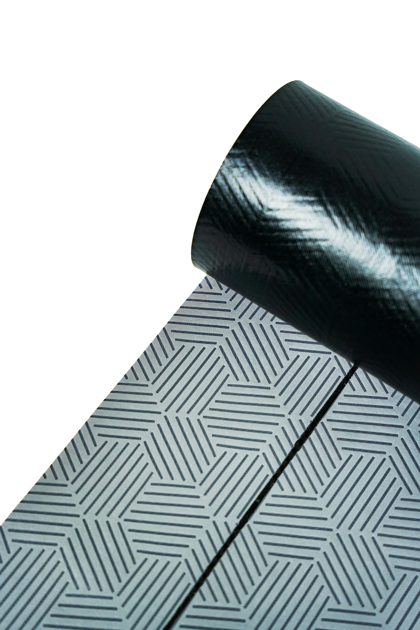 Room floor covered with Gator Guard protective floor covering during renovation